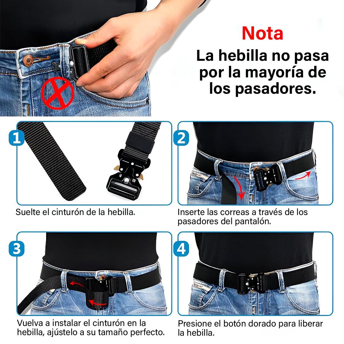 Miniatura 6 de Promocion X3 Correas Tacticas LSD-02